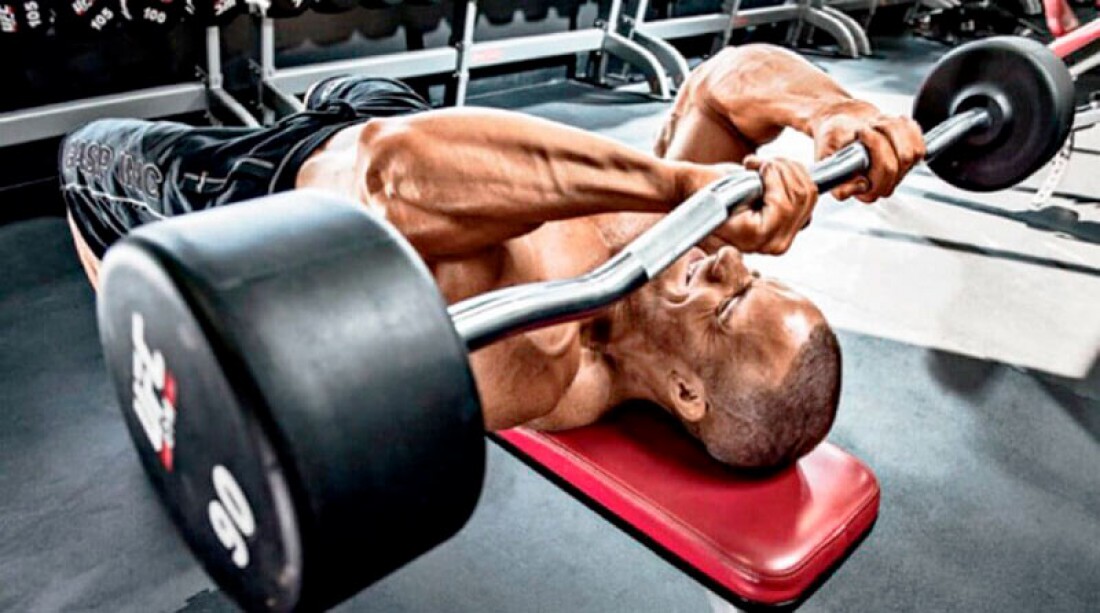 Tip: Do the French Press for Triceps How to do French press with dumbbells ...