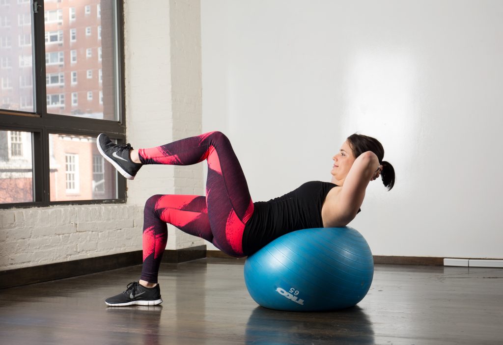 Exercises with a gymnastic ball (Fitball) - Blog about healthy eating ...